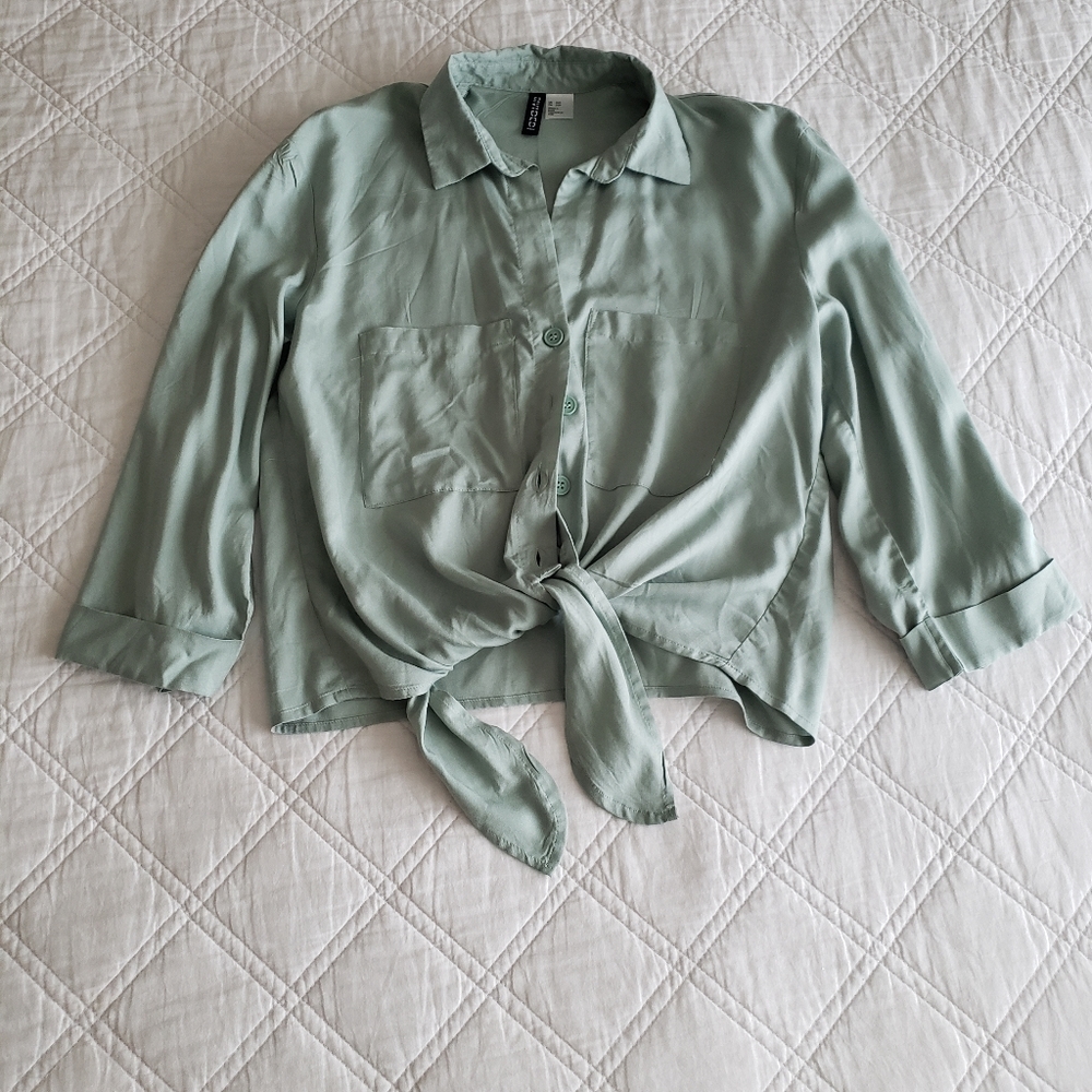 Half Sleeve Pastel Blouse